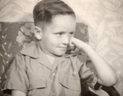 serial-killer-files:  Charles Manson, age 5, in a photo taken