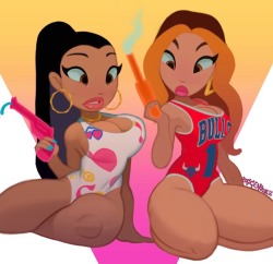 fuckyeahitspcola:  charissakallenkoot:  Nicki minaj & Queen