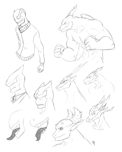 monster design doodles