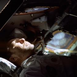 humanoidhistory:  Astronaut Wally Schirra during the Apollo 7