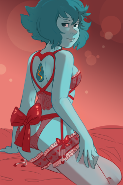 aanabi:  Happy Valentine’s Day from Lapis! 