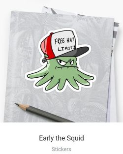 Just put up a new sticker on Redbubble based on Early Cuyler