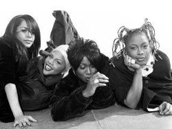 aaliyah-jhene:  Aaliyah,  Lil Kim,  Missy Elliott, and Da Brat.