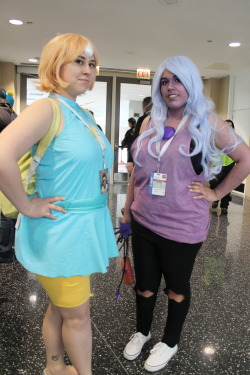 Pearl and Amethyst. :3