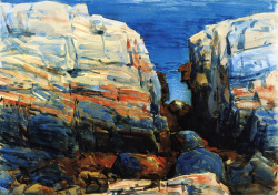 childe-hassam: The Gorge, Appledore, 1912, Childe Hassam