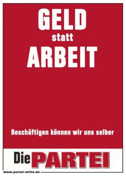 neology:  kapital & arbeit: wenns um geld geht - sparkasse!