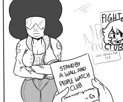   I want to join all their clubs even garnet’s “stand