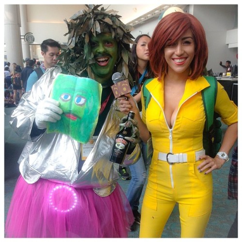 Old Gregg offered me some Bailey’s. #sdcc  (at 2014 San Diego Comic Con International Japanese Animation)