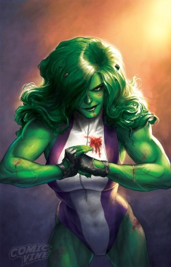 alcaantaraas:  The Totally Awesome Hulk #4 WOP variant by Meghan