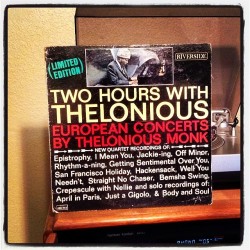 respinit:  Thelonious Monk - Two Hours with Thelonious Monk 
