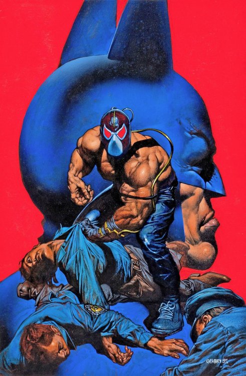 comfortfoodcontent:Vengeance of Bane #1 original cover art painting