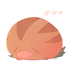 redricewater:   Day 28: Cutest Pokemon  IT’S A BLOB! A FLUFFY