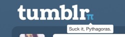 cumfort:  Tumblr being sassy once again I love it 