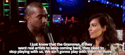 sandandglass:Kanye West explains that, no, him storming the stage