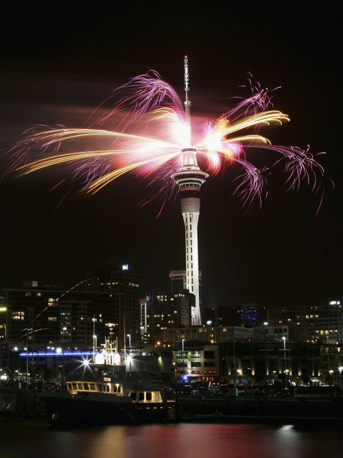 Happy New Year from Auckland, New Zealand … gotta pick up the pace; half the world is leaving us in their dust