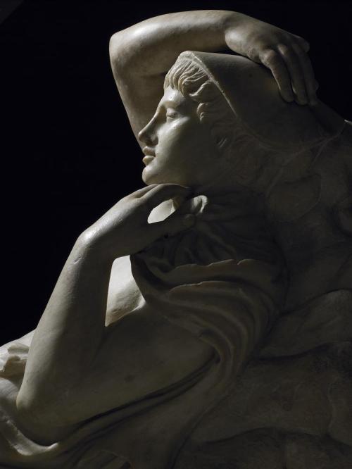 ganymedesrocks:Sleeping Endymion, Roman sculpture, after a Greek