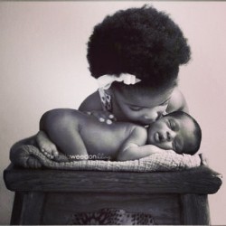 Some morning #cuteness for y'all. #babies #ebony #adorable #instaphoto