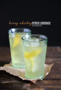 bobbycaputo:  Honey Whiskey Lemonade 