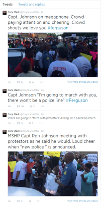 carlie1197:  CAPTAIN JOHNSON NOW IN CHARGE OF FERGUSON SITUATION