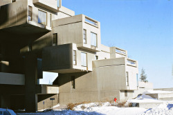 americanapparel:  Montreal ,December 1971 Habitat Buildings,