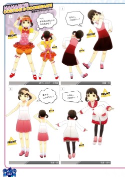 Nanako’s Costume & Coordinate from Persona 4: Dancing All