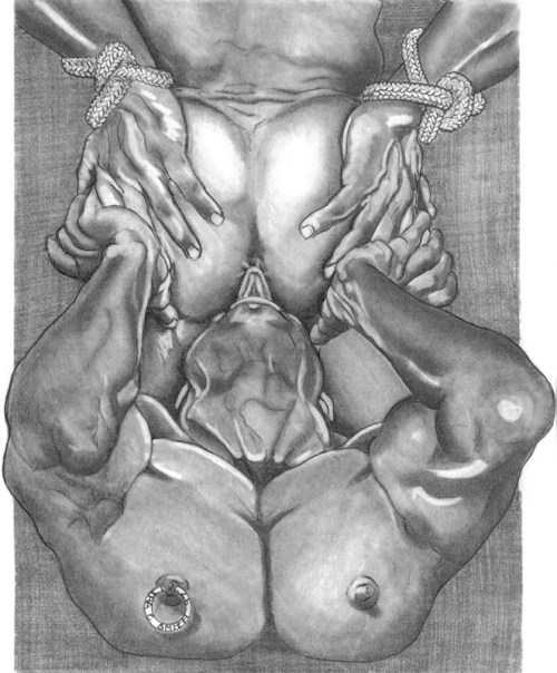 “Lunch” by Ira C. Smith, 1997, graphite on paper, 14" x 11".