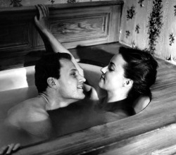 Jeanne Moreau & Jean-Marc Bory dans Les amants, 1958.