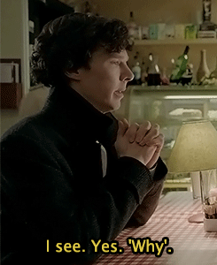 sherlock-undercover:  When all fails, blame it on your brother.
