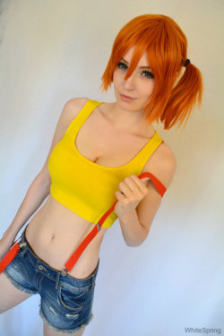 hotcosplaychicks:  Misty by WhiteSpringPro Check out http://hotcosplaychicks.tumblr.com