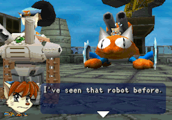 obscurevideogames:  “Oh no!!” - Tail Concerto (CyberConnect