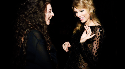 wildestsdreams:  Taylor Swift and Lorde at Clive Davis’ Pre-Grammy