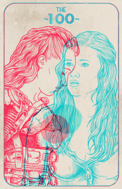 grendillo:  The 100 3D (Clexa Anaglyph) prints   Is this really