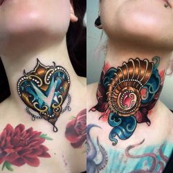 dubuddha-tattoo:  (via Neck Tattoo Designs | Best Tattoo Ideas