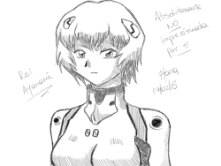 Rei Ayanami absolutely not impressed by you by HanaHimeFc 