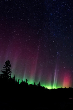 plasmatics-life:  Aurora at Split Rock by Nanceknauer | (Follow