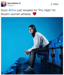 unapologeticbaty:  the-movemnt:  Nike to release “Pro Hijab”