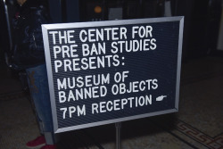 acehotel:  Images from The Museum of Banned Objects, currently