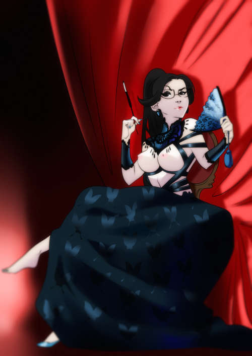 sexilydrawn:Fow-chan’s dress <3