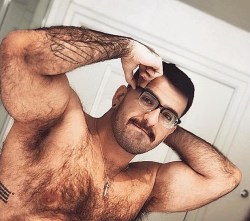 thehairyhunk:Featuring @83laith • By @thehairyhunk • #thehairyhunk