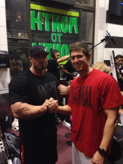 got to meet Frank McGrath while I was in Ohio for the olympia.