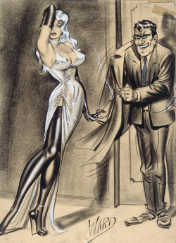 vintagegeekculture:  Cartoonist Bill Ward’s 1950s women. 