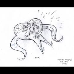 andybialk:  2003 Octopus Monster poseB for Craig McCracken’s
