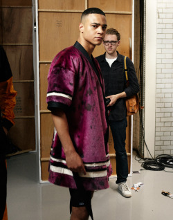 black-boys:  Jerome Brown by Piczo | Backstage at Astrid Andersen