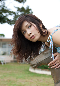 hamnibal:  (脱いでないカオ。AV女優のノンアダルトフォト