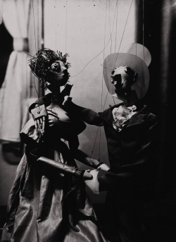 magictransistor:  André Kertész. Marionettes from the Experimental