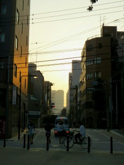 hill-walker:  through the streets of tokyo