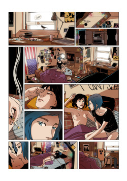 elclaud:  Good mornigThis is the last time I draw Chloe’s bedroom,