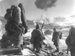 peashooter85:Chosin Reservoir, Korean War, December 1950.   The