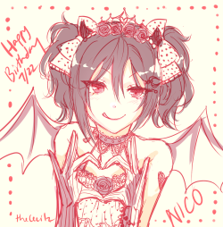 thececilz:  HBD nico! This is my fave UR of her along with 7