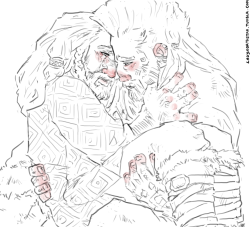 ladynorthstar:  Dwalin was the only one Thorin ever allowed to